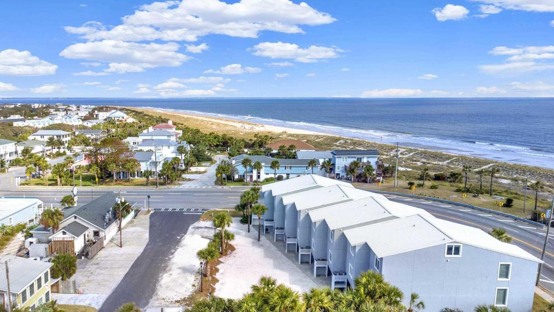 Beach Point Villas Unit E Tybee Island Екстер'єр фото